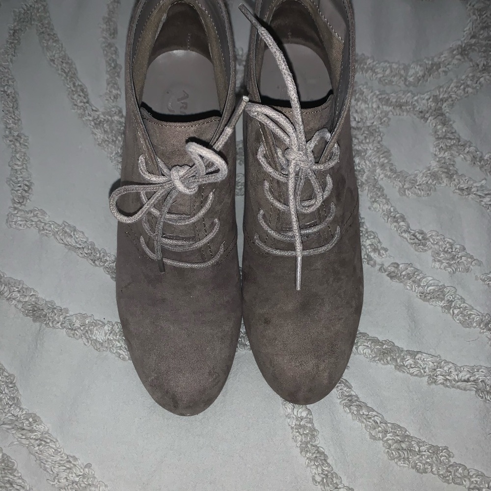 Suede Booties - Picture 3 of 4